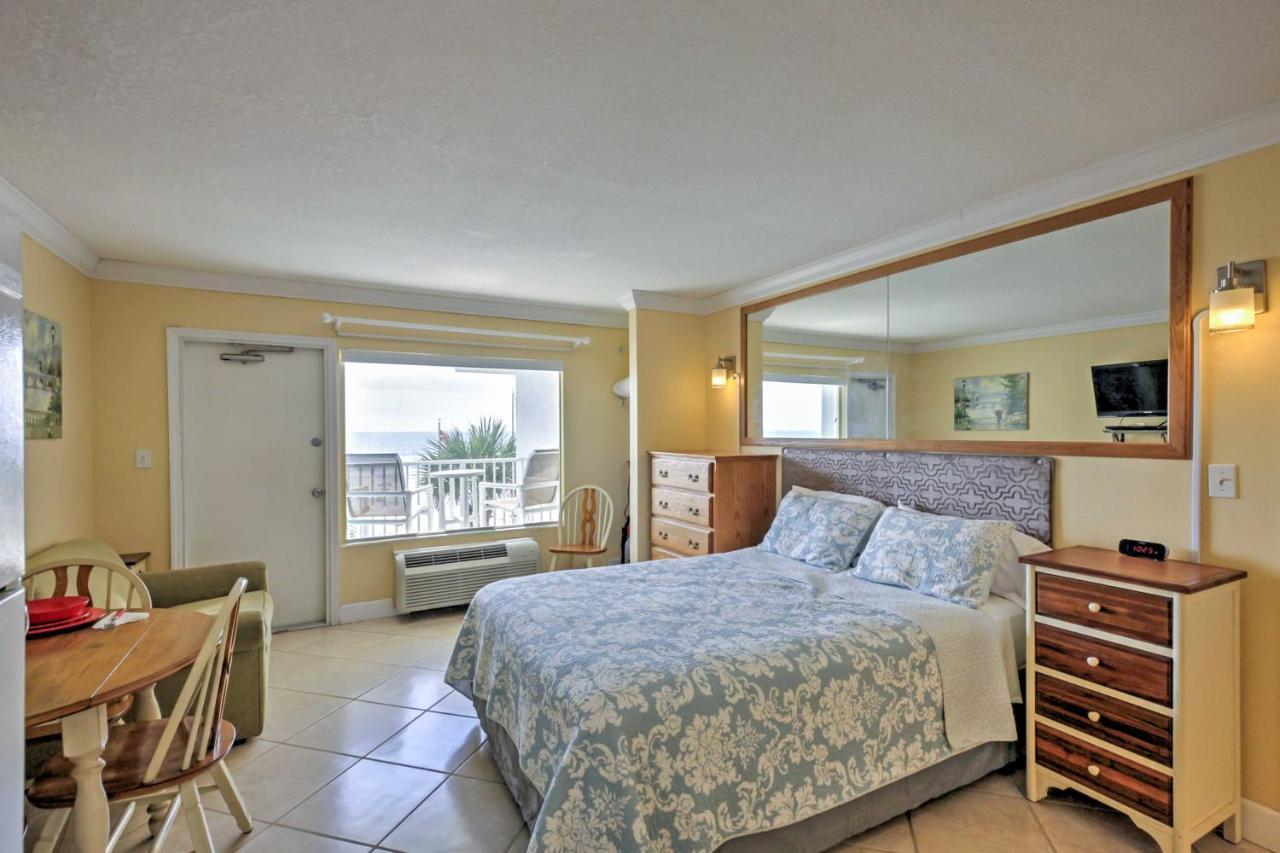 Daytona Beach Studio With Oceanfront Balcony And Pool! エクステリア 写真