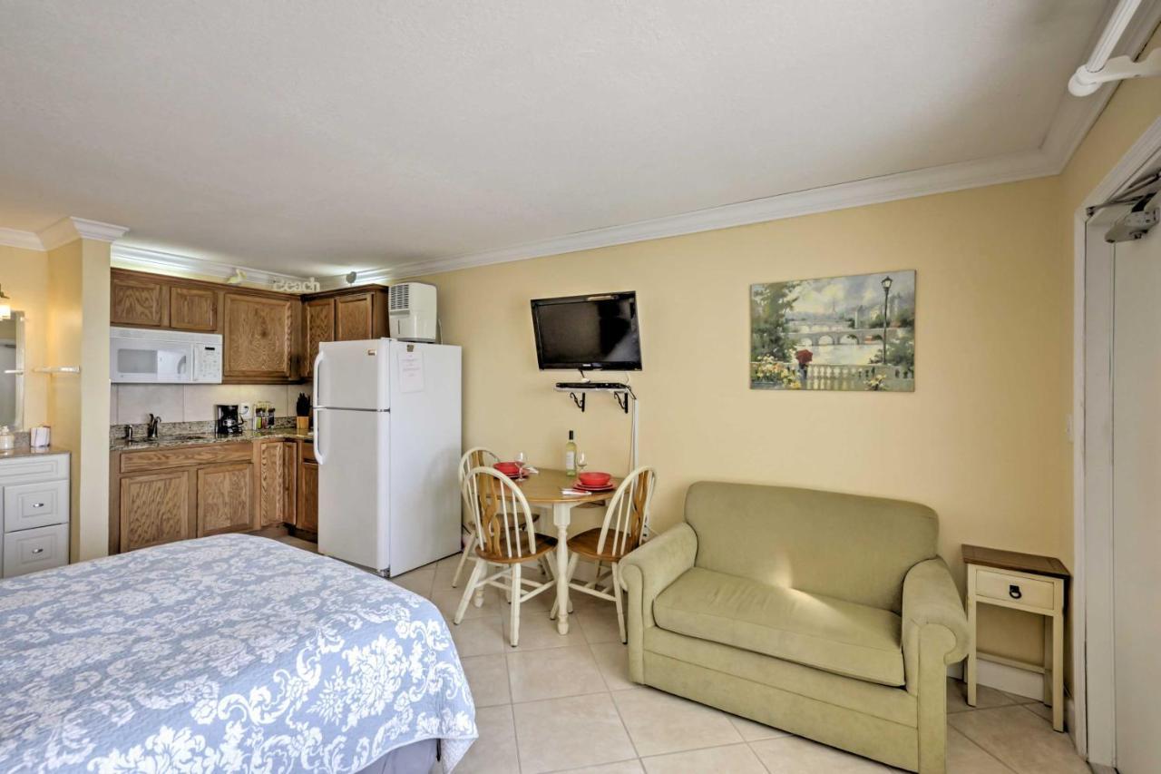 Daytona Beach Studio With Oceanfront Balcony And Pool! エクステリア 写真
