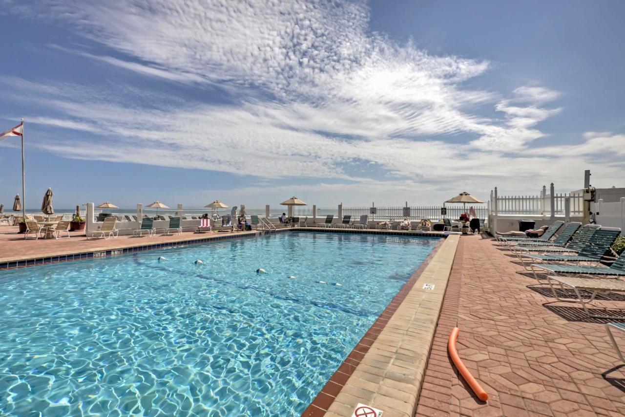 Daytona Beach Studio With Oceanfront Balcony And Pool! エクステリア 写真